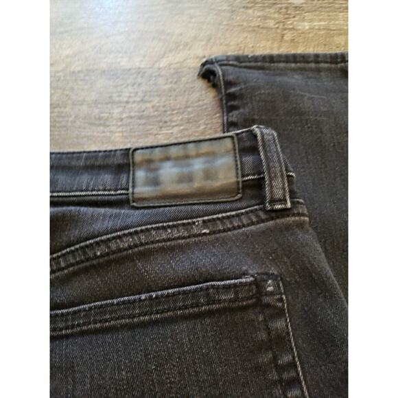 R13 Alison Crop Jeans Stratford Sz 25 R13W0005-211 Back Cut-out Hem (e - Picture 6 of 9